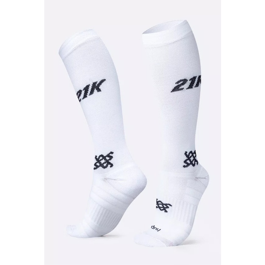 Meia HUPI Longa 21k Branco
