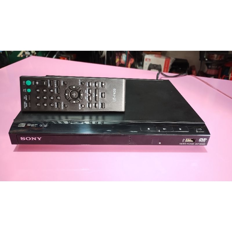 DVD player sony modelo pequeno controle alternativo