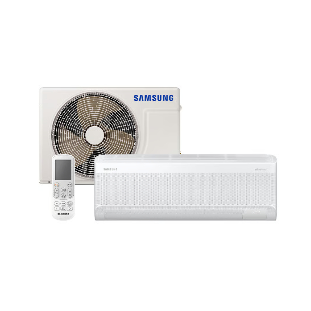 Ar Condicionado 9000 BTUs Inverter Samsung Windfree Connect +ai Split Hi Wall Frio R32 220v Monofásico