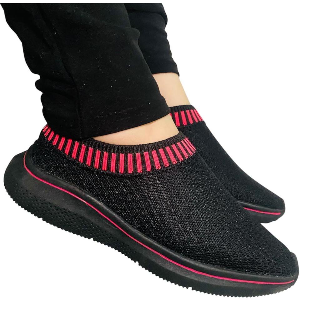 Tênis Meia Slip On Feminino Tenis caminhada Tenis Treino Envio em 24hrs