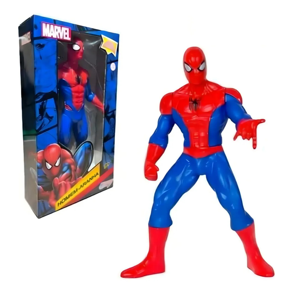 Boneco Homem Aranha Vingador Marvel Super Heróis Brinquedos Articulados 22 cm de Altura em Oferta na Shopee