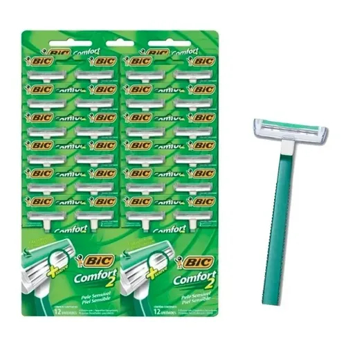 Aparelho Bic Comfort 2 Sensitive  Cartela Com 24