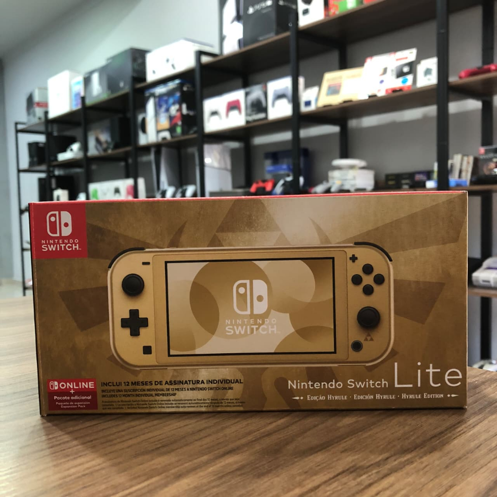 Nintendo Switch Lite 32gb Edição Limitada Zelda