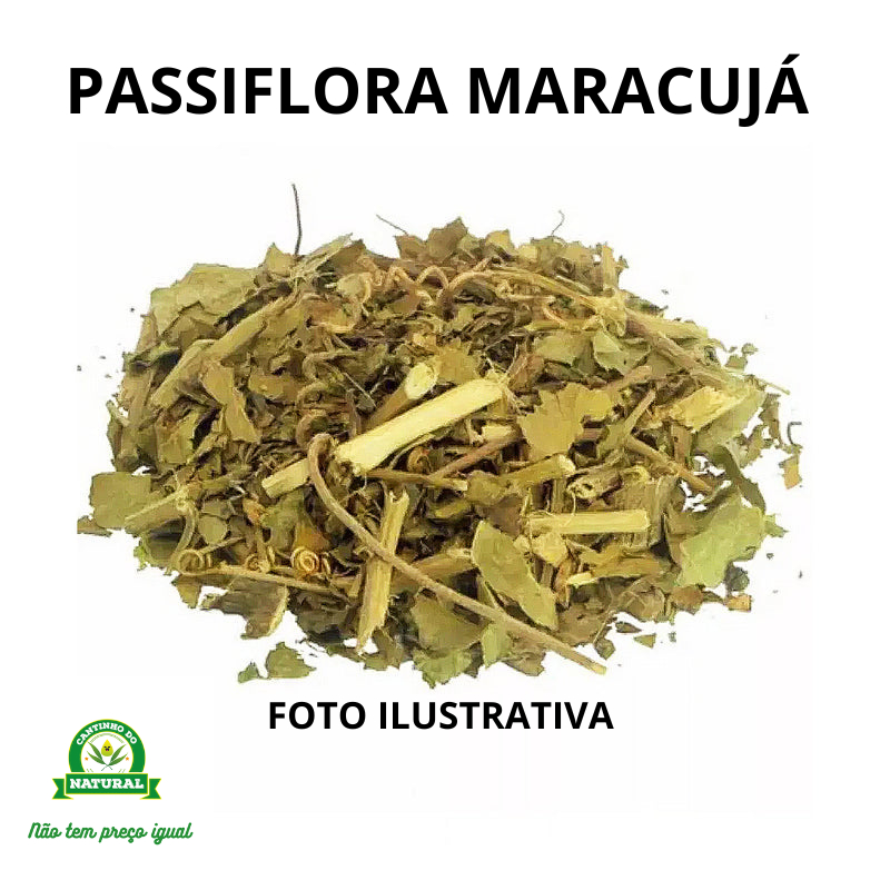 Imagem Chá Passiflora (Folha do Maracujá) 100g | Calmante Natural Para Sono, Ansiedade e Relaxamento