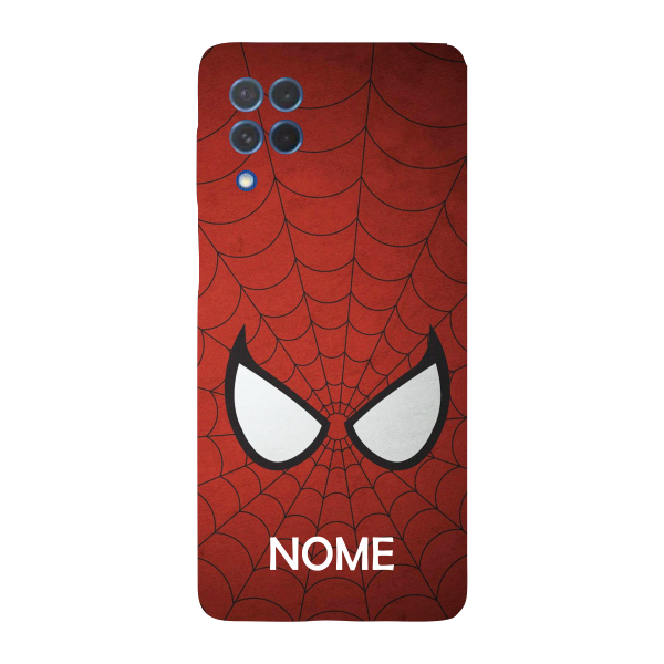 Capinha para Samsung M62 Anti Impacto Personalizada - Homem Aranha Spider Man com nome