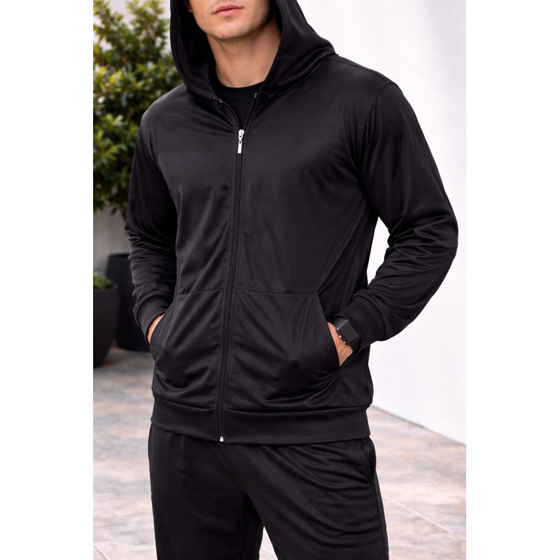 Casaco Jaqueta Blusa de frio com ziper esporte Chimpa Treino Corrida Academia Inverno