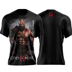 Camiseta Personalizada Kratos God of War T-Shirt Dry Fit Modelo 3