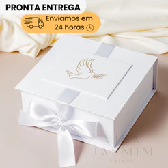Caixa Convite para Padrinhos Batizado Casamento Crisma PRONTA ENTREGA