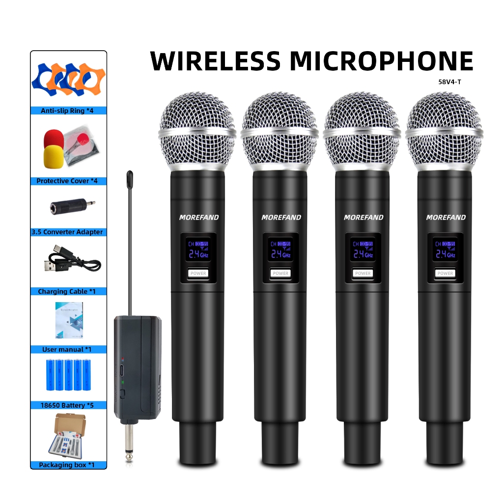 Kit Microfones Sem Fio