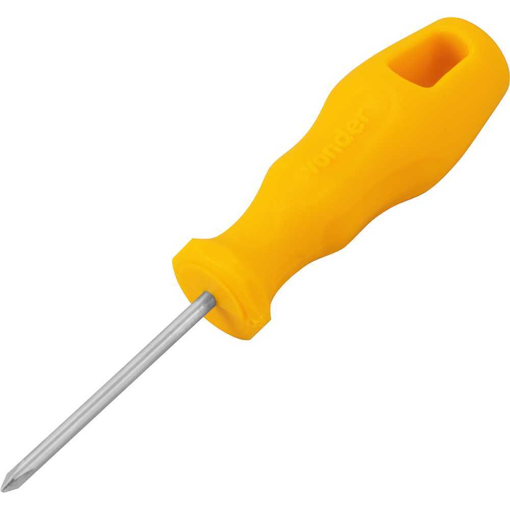 Chave phillips 1/8" x 2" aço cromo vanádio VONDER em Oferta na Shopee