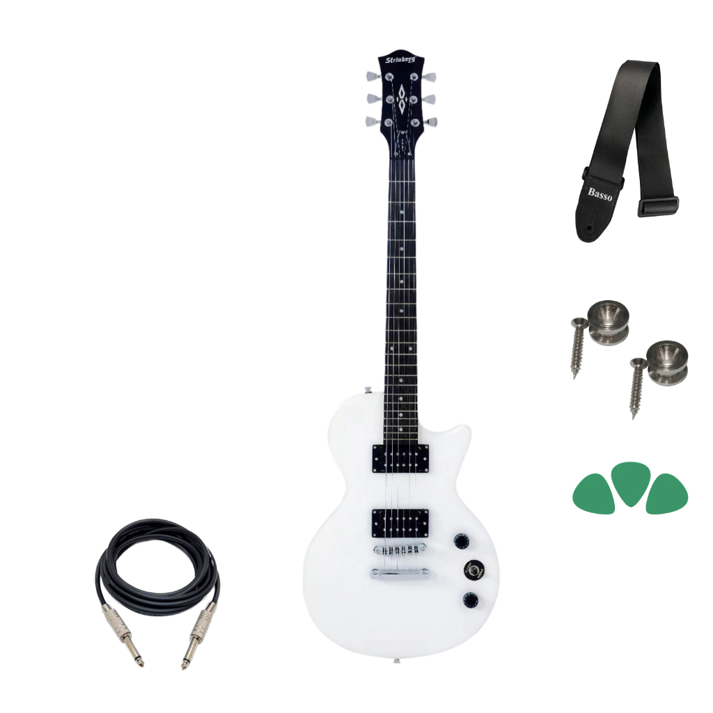 Guitarra Strinberg Lps200 Wh Les Paul White Branco