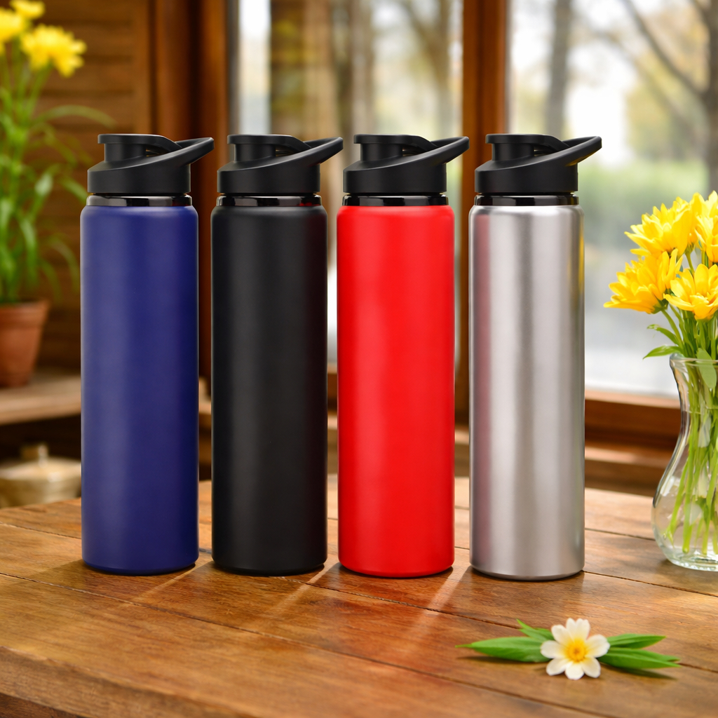 Garrafa Térmica 750ml Bebidas Inox squeeze com Bico ideal para Hidratação De alta Qualidade em Oferta na Shopee