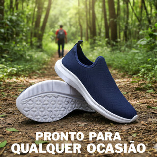 tênis caminhada feminino  slip on sapato ortopédico casual unissex para corrida academia 34 ao 45