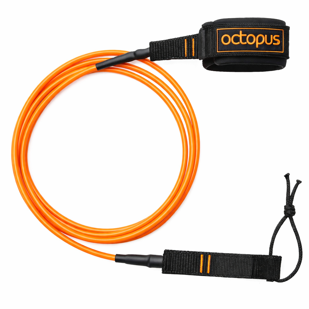 Leash Strep Prancha De Surf 6´Competição - Strep Surf 2 Giradores Surf