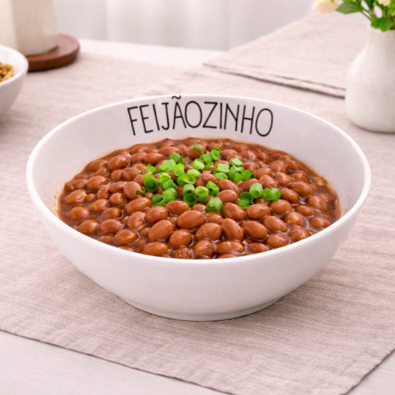 Tigela FEIJÃOZINHO Bowls de Ceramica 400 gr/ Bowl , Cubuca praticidade e estilo para sua mesa posta