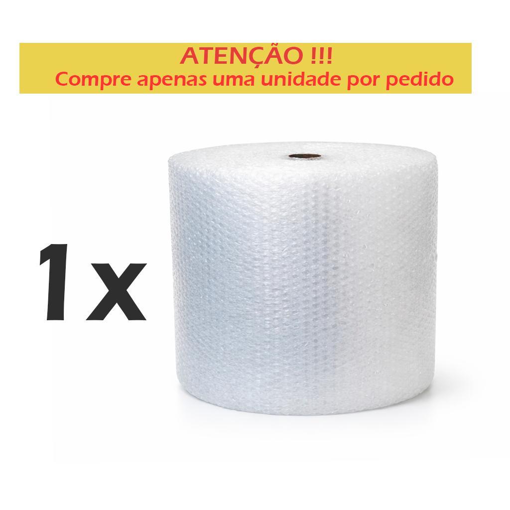 Bobina Plastico Bolha 43cm x 100 mts Alta Qualidade Proteção Ideal para E-COMMERCE em Oferta na Shopee