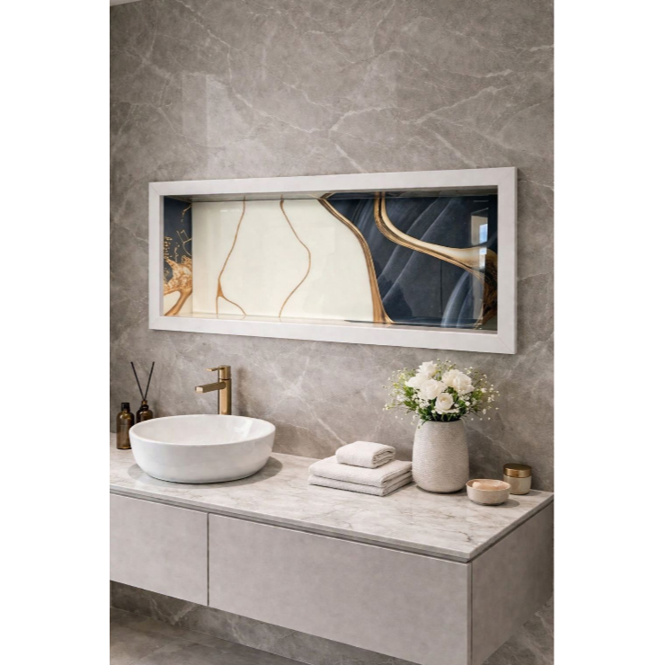 Nicho 60x30 Porcelanato Embutido | Porta Shampoo | Direto de Fábrica — R$ 114,37 em Shopee, 38% OFF
