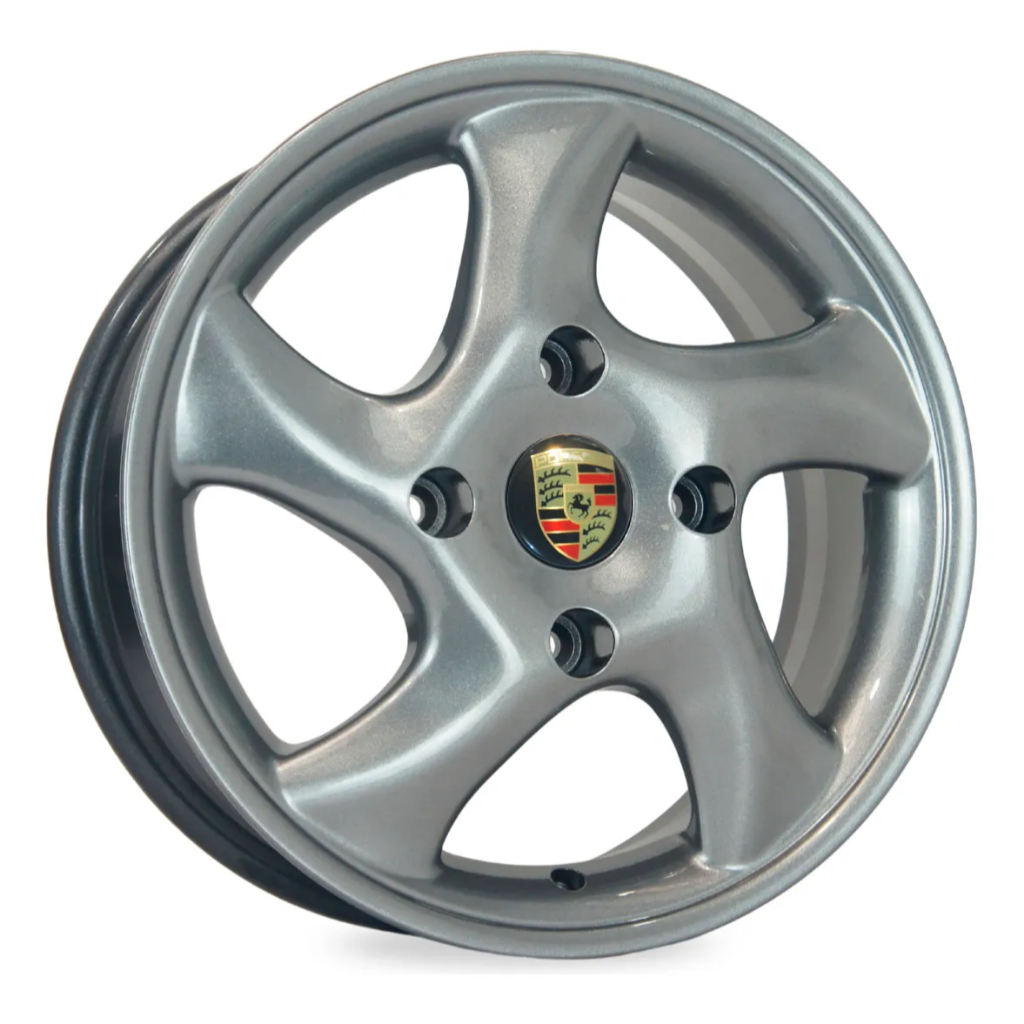 Kit 4 Rodas Aro 15 Vw Fusca Brasilia Tl Cup3 4x130 +bicos