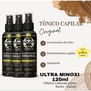 3 (TRÊS) TÔNICOS ULTRA MINOXI 15%