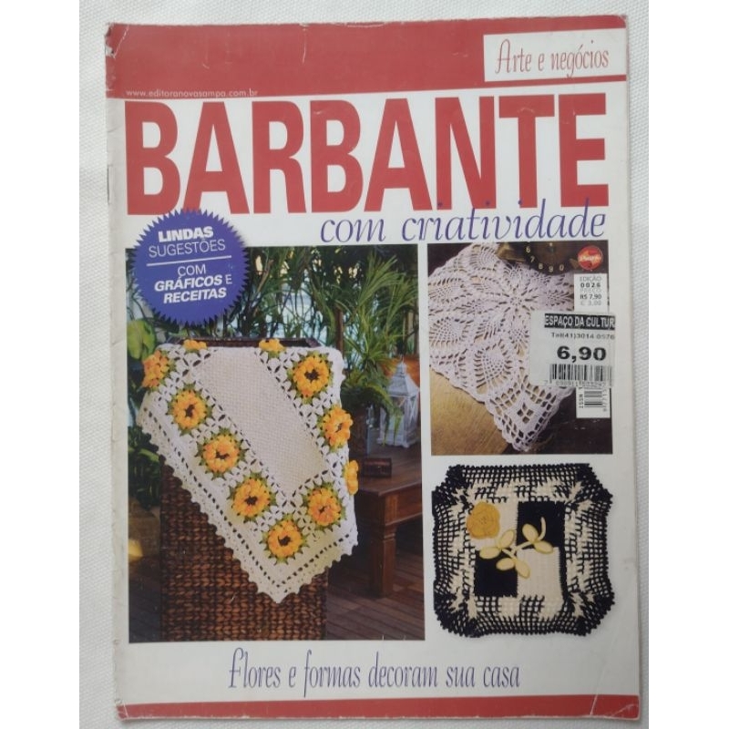 Revista Croché Mania De Arte Barbante