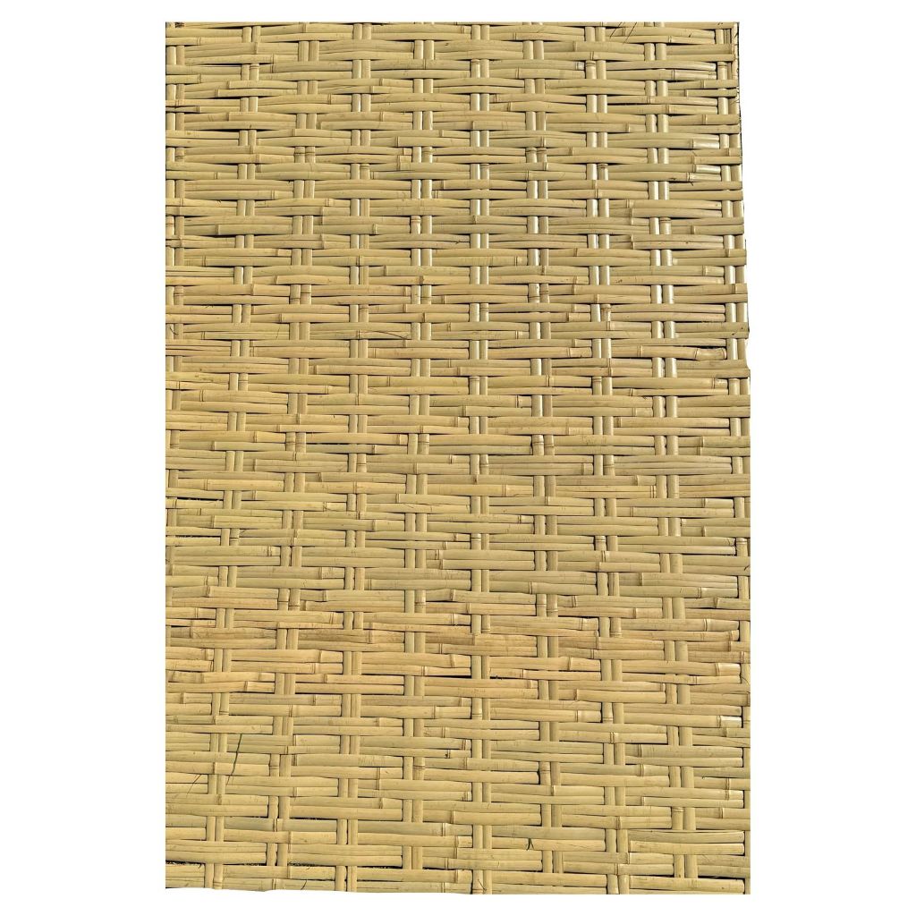 KIT (10) Placas/Forro de bambu tratado autoclave paredes divisórias forro natural 100x50cm P/ Pergolado/gazebos