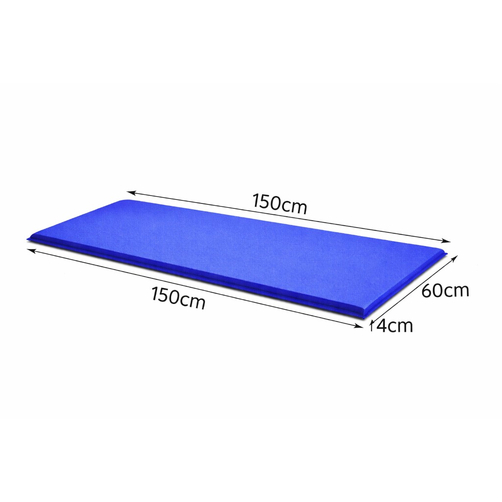 Colchonete 150x60x4cm d23 academia acampamento camping yoga tecido impermeavel varias cores