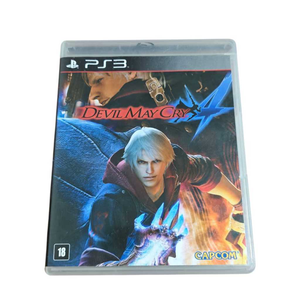 (USADO)  Jogo Ps3 Devil May Cry 4 Mídia Física