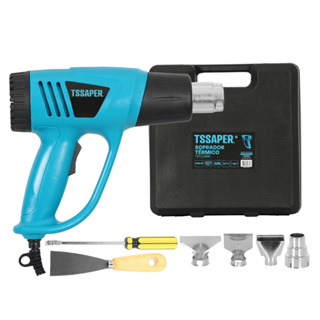 Soprador térmico 2000w 2 velocidades com Maleta e Acessórios Tssaper em Oferta na Shopee