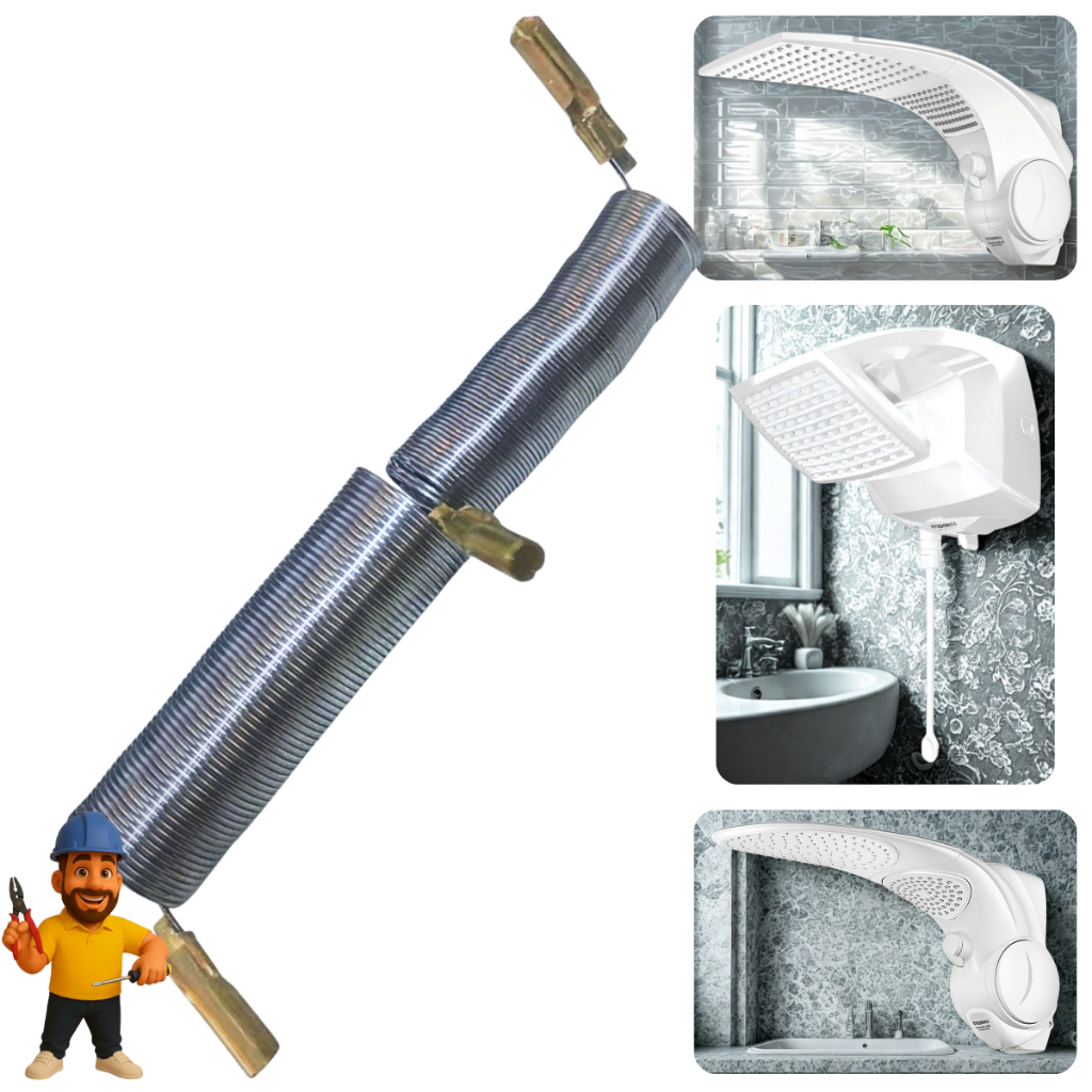 Resistência Chuveiro 7500w 220v Duo Shower Multitemperatura Duo Shower Quadra Futura Eletrônico PMR