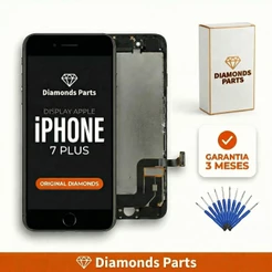 TELA DISPLAY FRONTAL LCD COMPATÍVEL IPHONE 7 PLUS DIAMONDS ORIGINAL