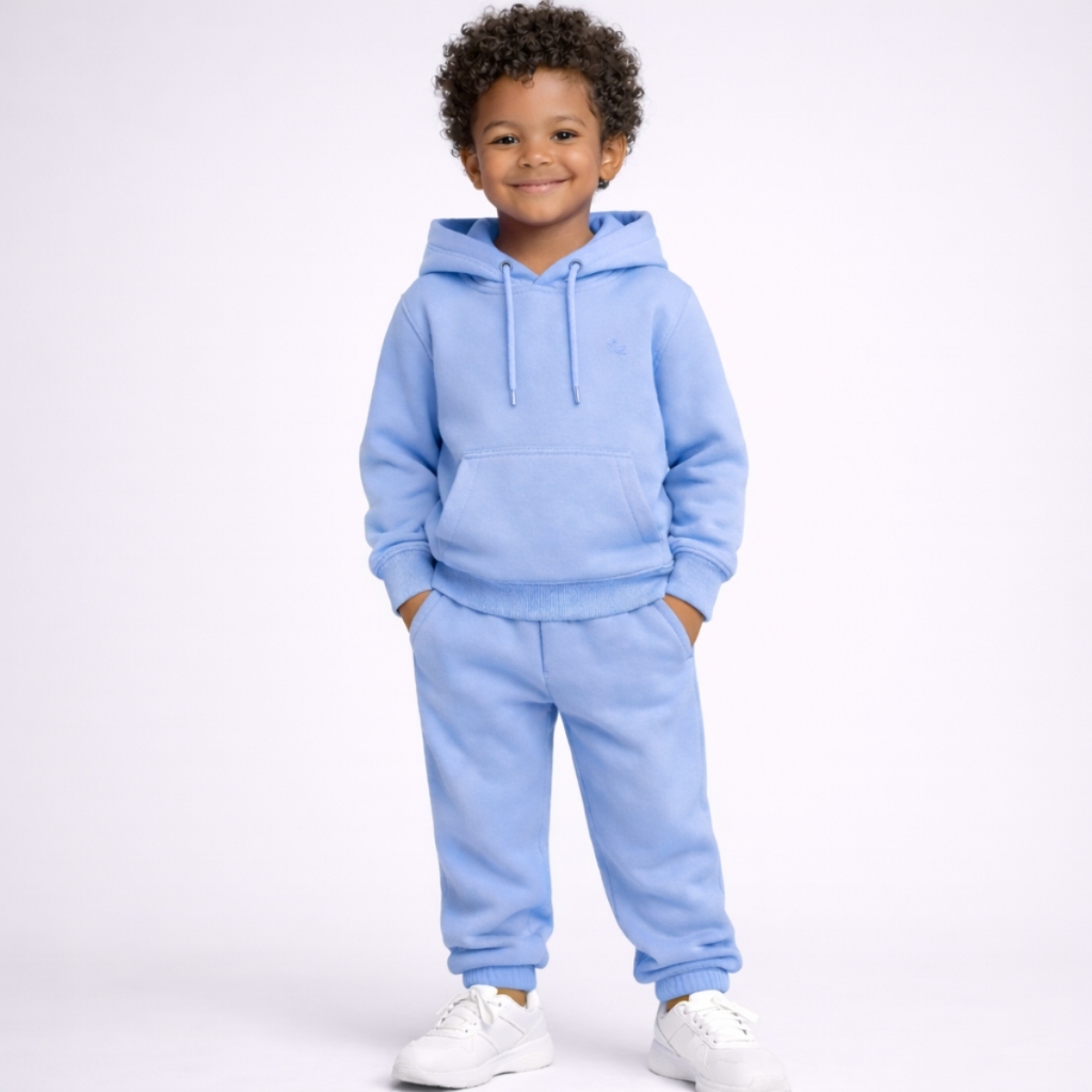 Conjunto Infantil Menino Blusa e Calça Moletom Canguru