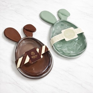 Kit 4un Chocobox Coelho da Páscoa Acrílico Com Tampa e Berço Removível Para 8 Doces EMBALIKE em Oferta na Shopee