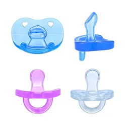 Chupeta Recém Nascido Silicone Macio Ortodôntica Leve Bico Anatômico 0 a 6 Meses
