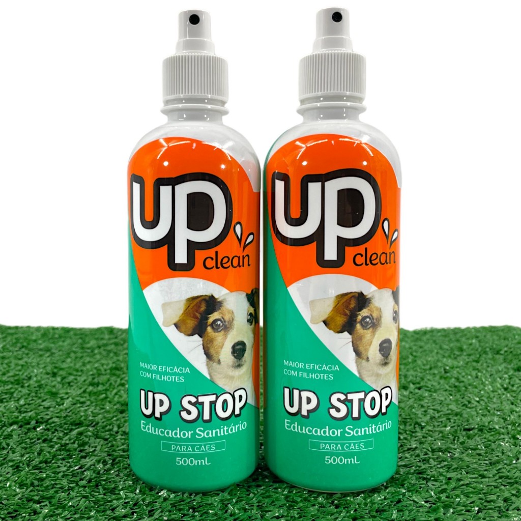 02x Educador 500ml Sanitário Pet Xixi NÃO PODE Cães Spray Limão