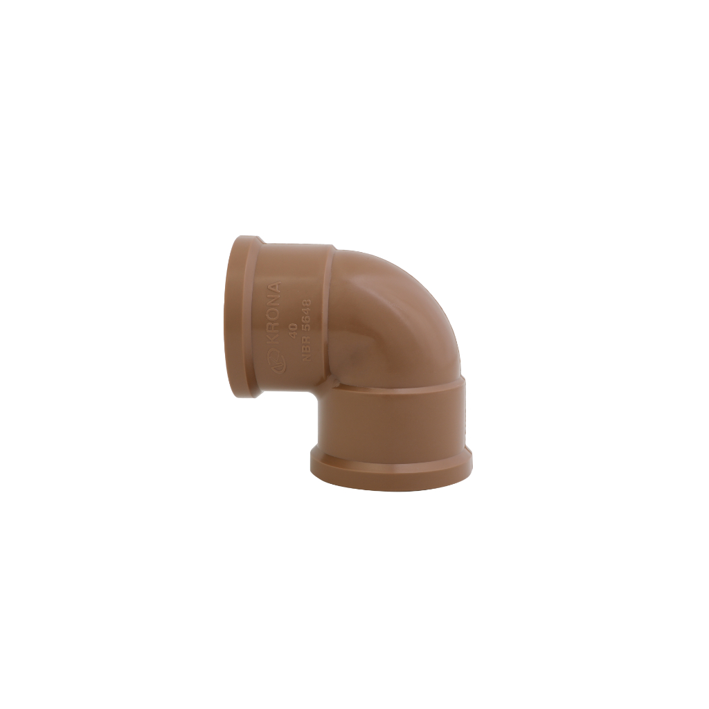 Kit Com 50 Joelho 90° Soldável 20mm 424 Krona Conexão Hidráulica PVC · foto 2