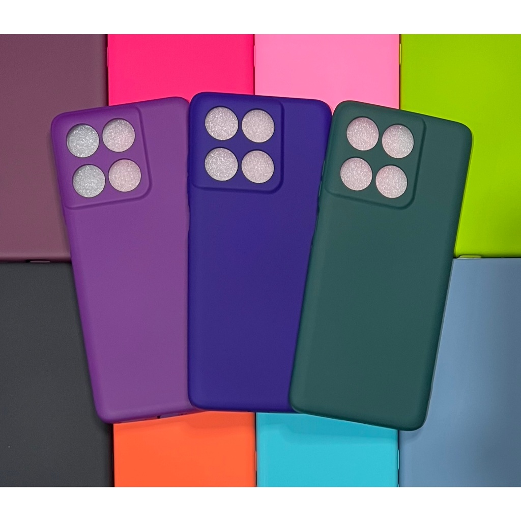 Capa Para MOTOROLA Moto G67 / G77 / G87 Kit Capa + Pelicula ou Só 1 Capinha Aveludada Case