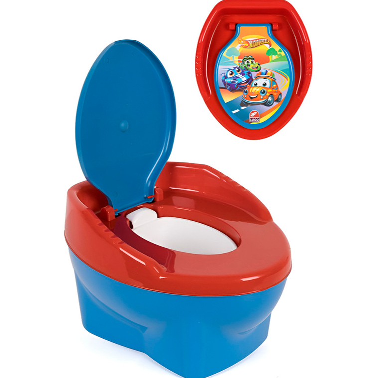 Penico Carrinho Infantil Desfralde Assento Penico Portátil para Bebê Confortável Troninho