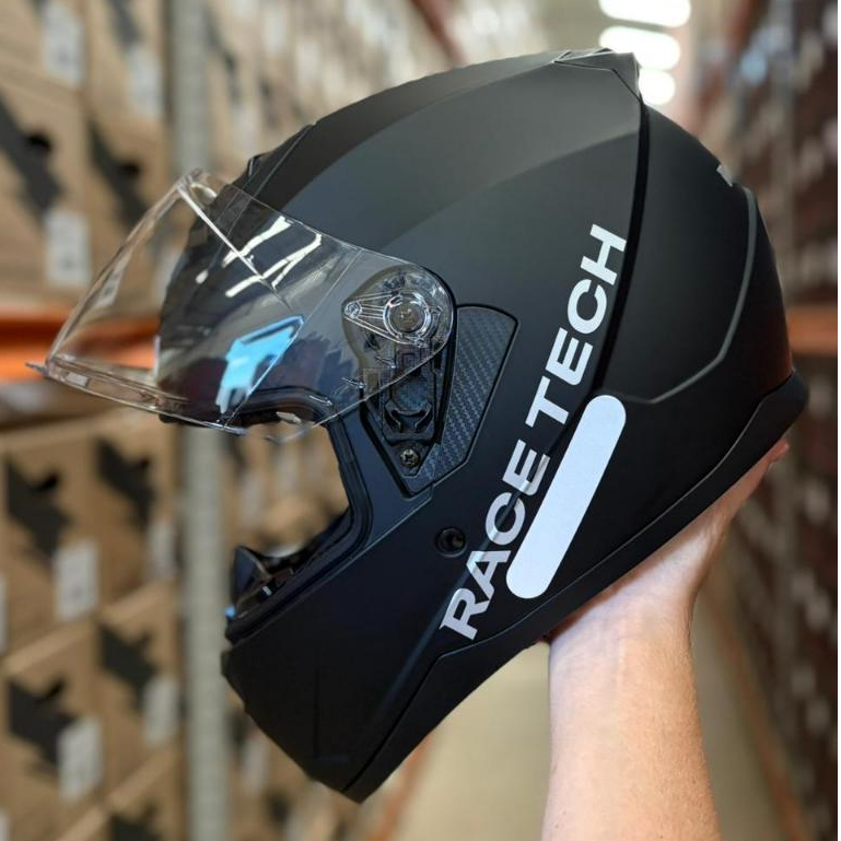 Capacete Race Tech Sector Cores Monocolor + Narigueira Masculino Feminino Original Novo em Oferta na Shopee