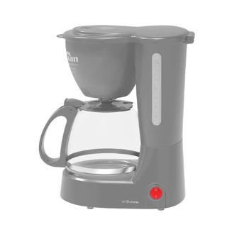 Cafeteira Elétrica Kian Cf-102 18 Xícaras Cinza 127V em Oferta na Shopee