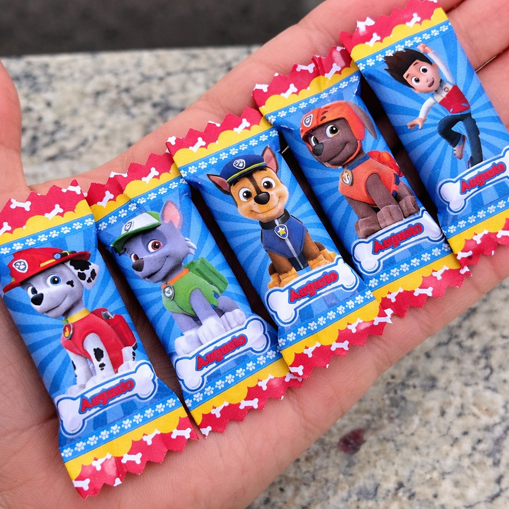 Lembrancinhas Personalizadas para Festas Qualquer Tema | Balas com Nome para Aniversário, Batizado e Chá Revelação