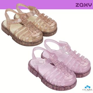 Sandália Infantil Zaxy Nina Baby Glitter Transparente Original em Oferta na Shopee