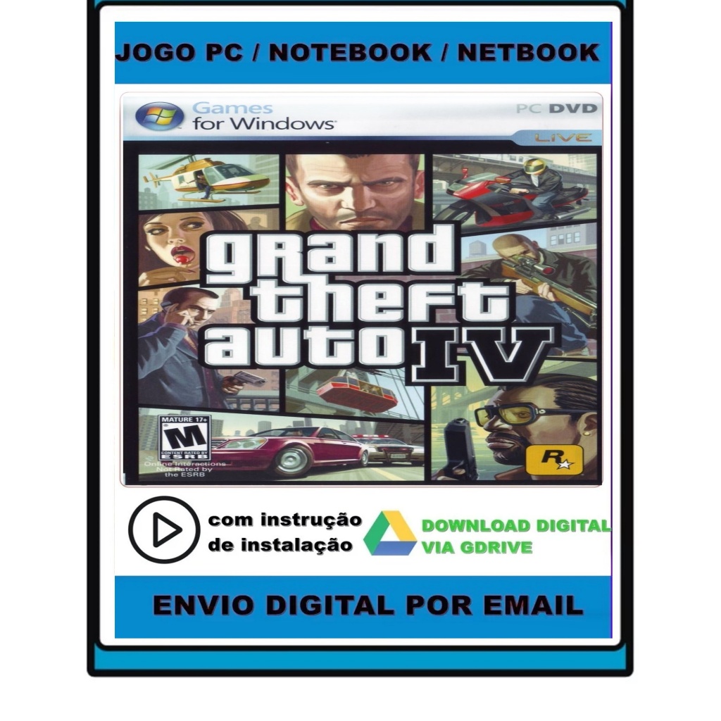 GTA - 4 - IV Complete Edition - Pc