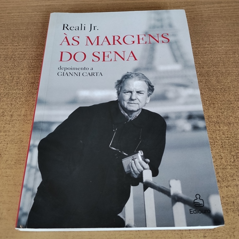 Livro Reali Jr. Às Margens do Sena - Reali Júnior