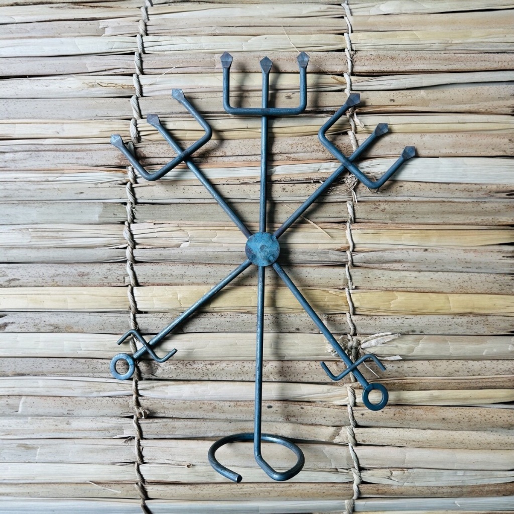 Ferramenta Exu Mulambo de Ferro Para Assentamento 35cm