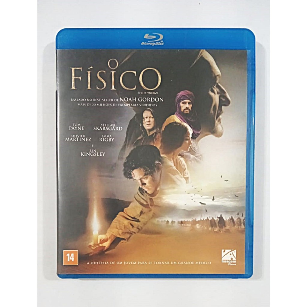 Blu-ray O Físico original Tom Payne aventura msc