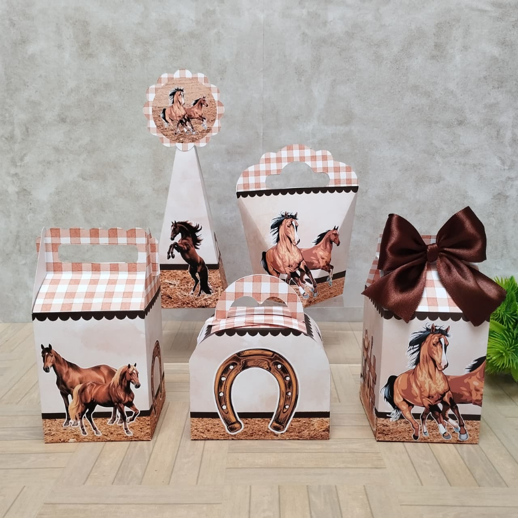 PERSONALIZADOS DO CAVALO - CAIXINHAS PERSONALIZADAS PEGUE E MONTE - LEMBRACINHAS - FESTAS INFANTIL .