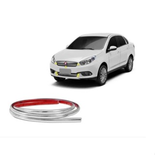 Kit friso cromado grade e parachoque Grand Siena 2014 2015 2016 em Oferta na Shopee