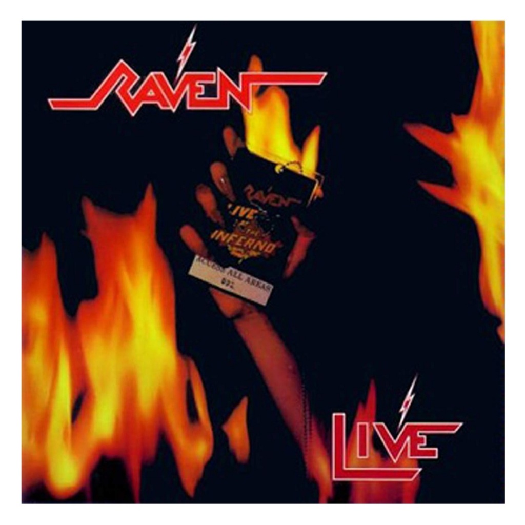 CD Raven - Live At The Inferno - Slipcase - Novo!!