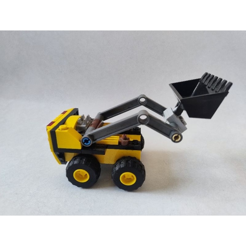 Miniatura Coleção Lego City Trator Carregador Original Presente Amantes e Colecionadores (Ler Descrição) Falta Peças