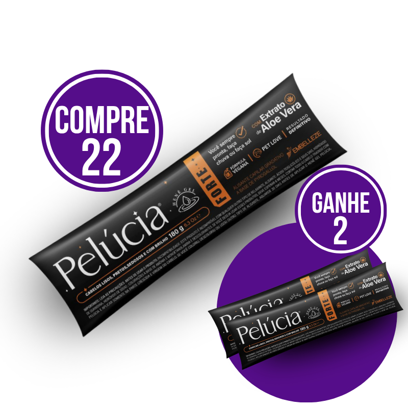 Kit Compre 22 e Ganhe 2 Henê Pelúcia Forte